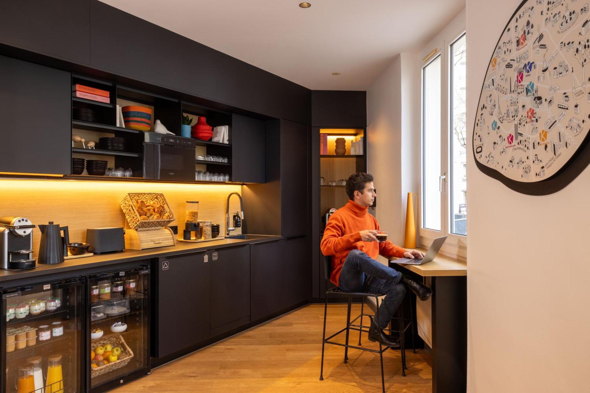 Hotel Korner Eiffel Париж Экстерьер фото