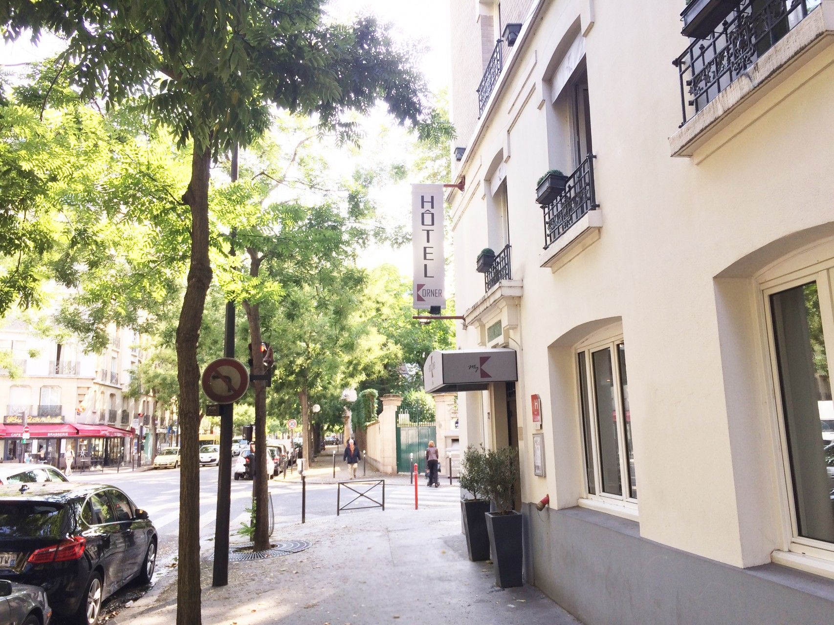 Hotel Korner Eiffel Париж Экстерьер фото