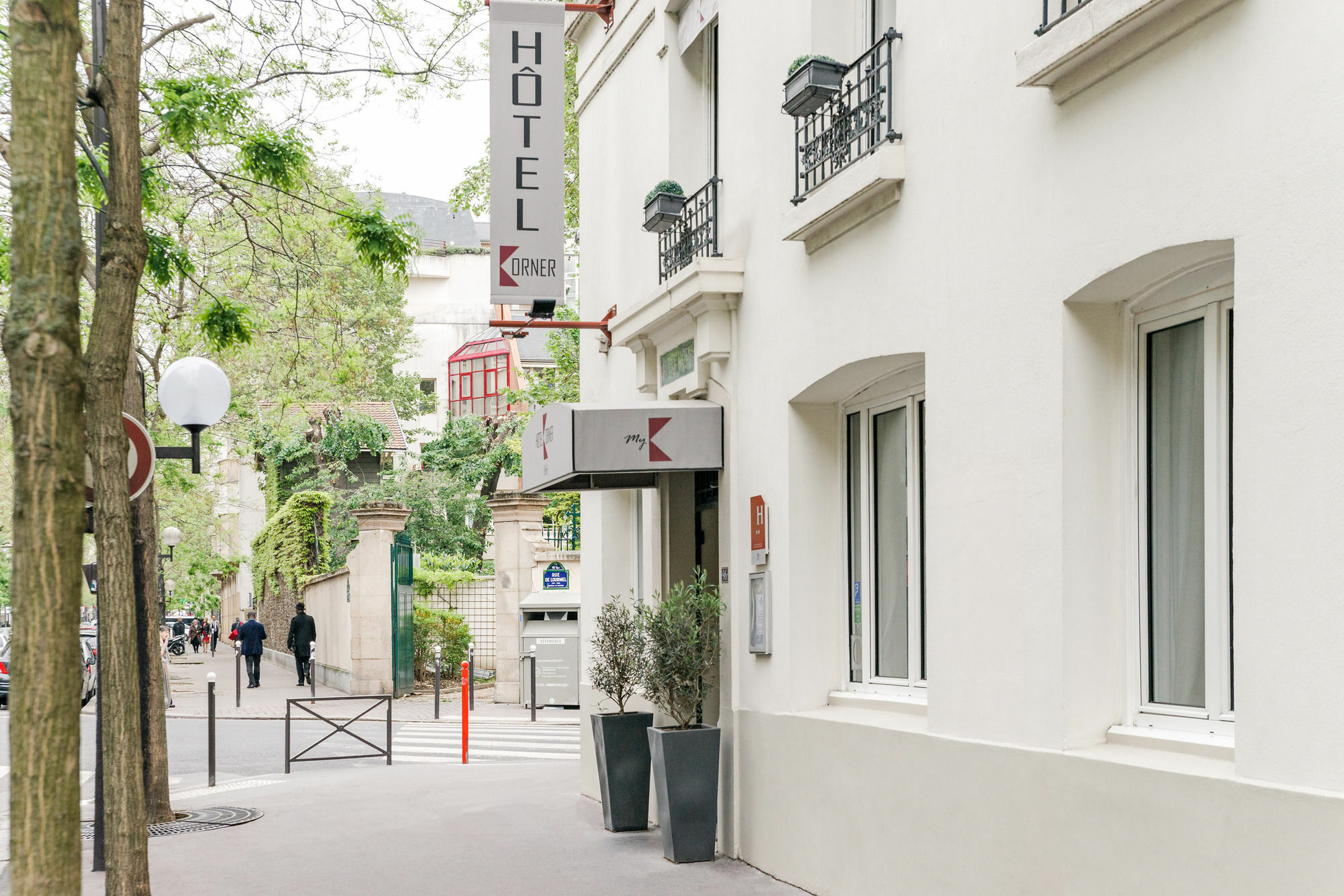 Hotel Korner Eiffel Париж Экстерьер фото
